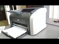 Как узнать пробег принтера (количество напечатанных страниц) на примере HP 1010