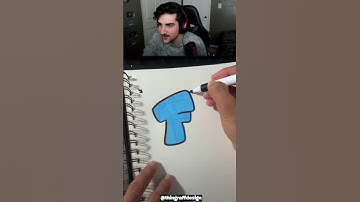 How to Graffiti Letter F! 😱