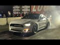600whp Tune+ Mustang MT82 EcoBoost hits that 1/8 track @ Irwindale