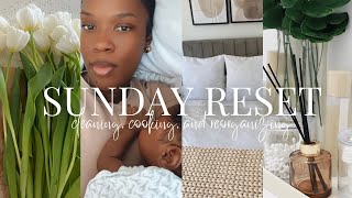 SUNDAY RESET | CLEANING, ORGANIZING, AND COOKING! GETTING MY LIFE TOGETHER