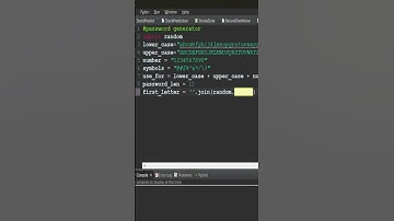 2023 Python password generator #coding #shorts #viral #programming #python
