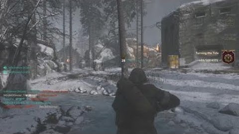 COD WW2- 7 kills in 18 seconds!  Not using a score streak!