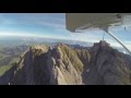 Flight with ATC Zurich - Samedan along the Swiss Alps