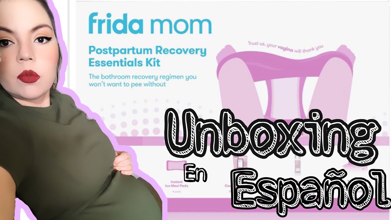 FRIDA MOM UNBOXING EN ESPAÑOL📦 recuperación POST PARTO 