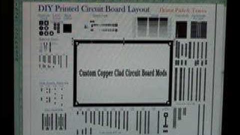Simple Design Method PC Board PCB Artwork Layout DIY