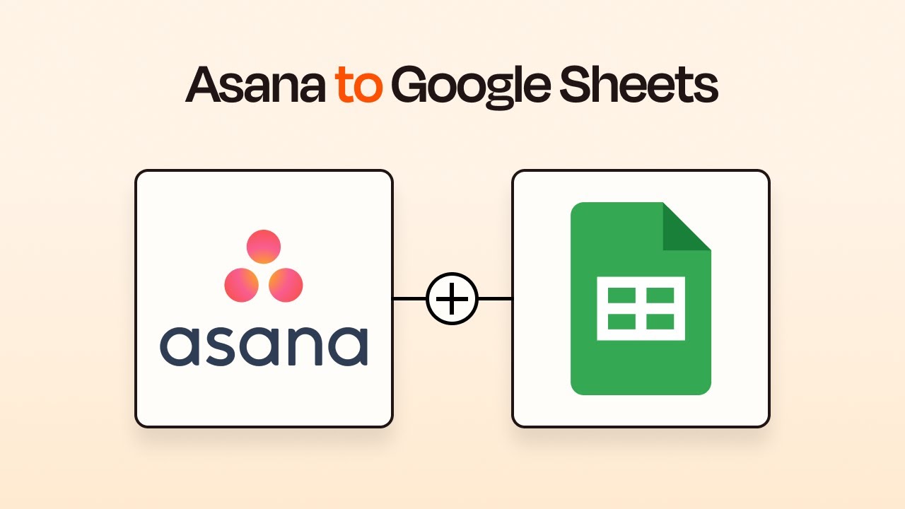 Asana to Google Sheets automation tutorial