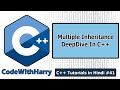 Multiple Inheritance Deep Dive with Code Example in C++ | C++ Tutorials for Beginners #41