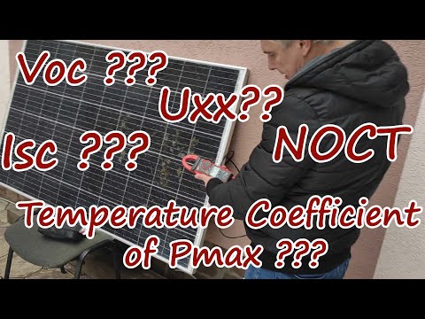 Солнечные панели. Все параметры солнечных панелей в одном видео