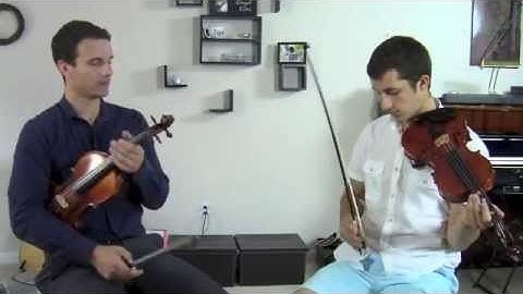 Open String Warmup and Basic Drills to Lesson Tension HD