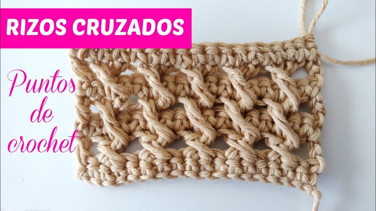 Punto cruzado crochet