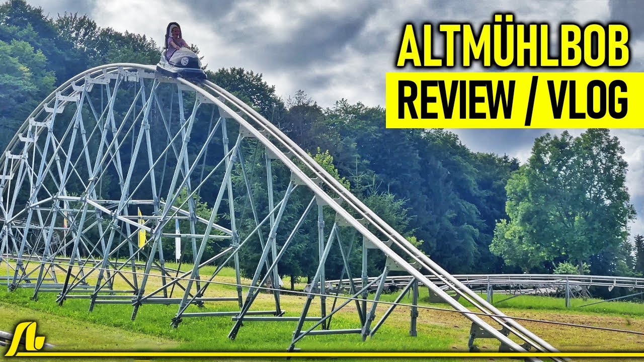 ALTMÜHLBOB & "Speed Bob!" The Only Mountain Coaster With Hills!