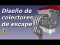 diseñando colectores de escape isométricos simétricos en FreeCAD