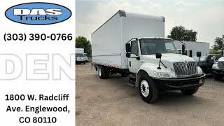 2020 International MV 607 - 4x2 RWD Diesel 26' Box Truck w/ Liftgate - Stk#14225