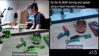 SharedNeRF: Leveraging Photorealistic and View-dependent Rendering for Real-time and Remote Colla...