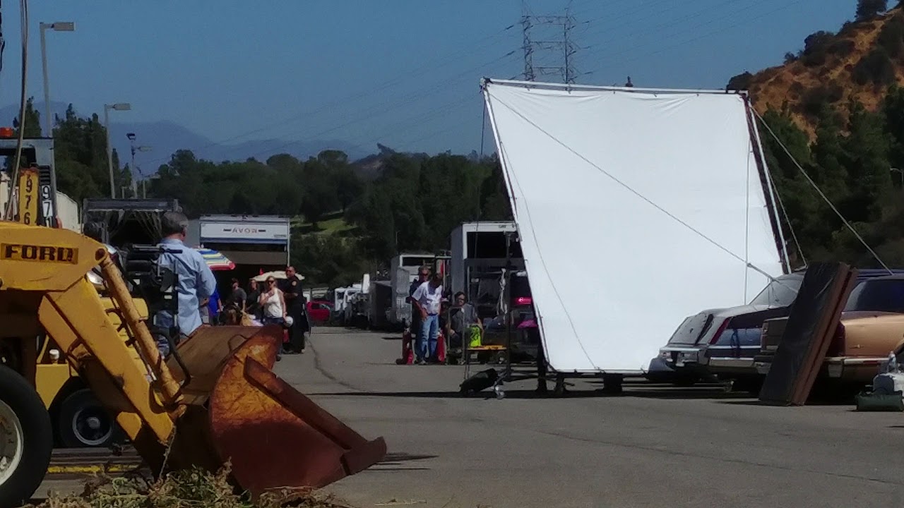 Lucifer behind the scenes - Car EXSPOSION