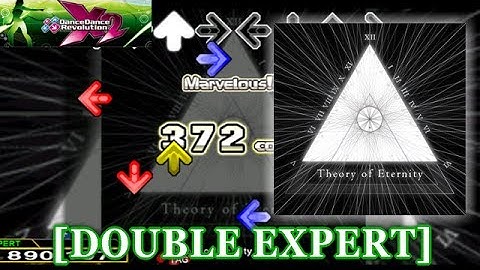 【DDR X2】 Theory of Eternity [DOUBLE EXPERT] 譜面確認＋クラップ