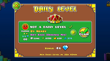 #1712 not a daily level (by Nemsy) [Geometry Dash]