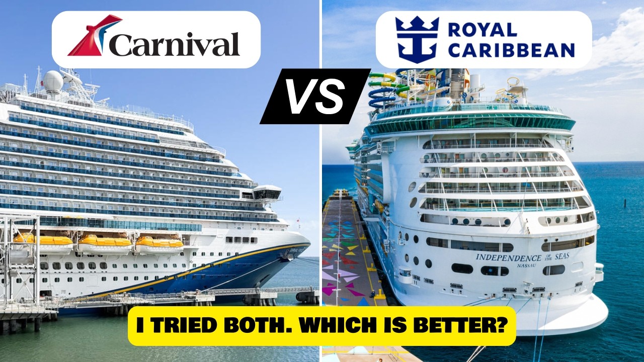 Royal Caribbean vs Carnival Cruise: I tried both and one was more fun