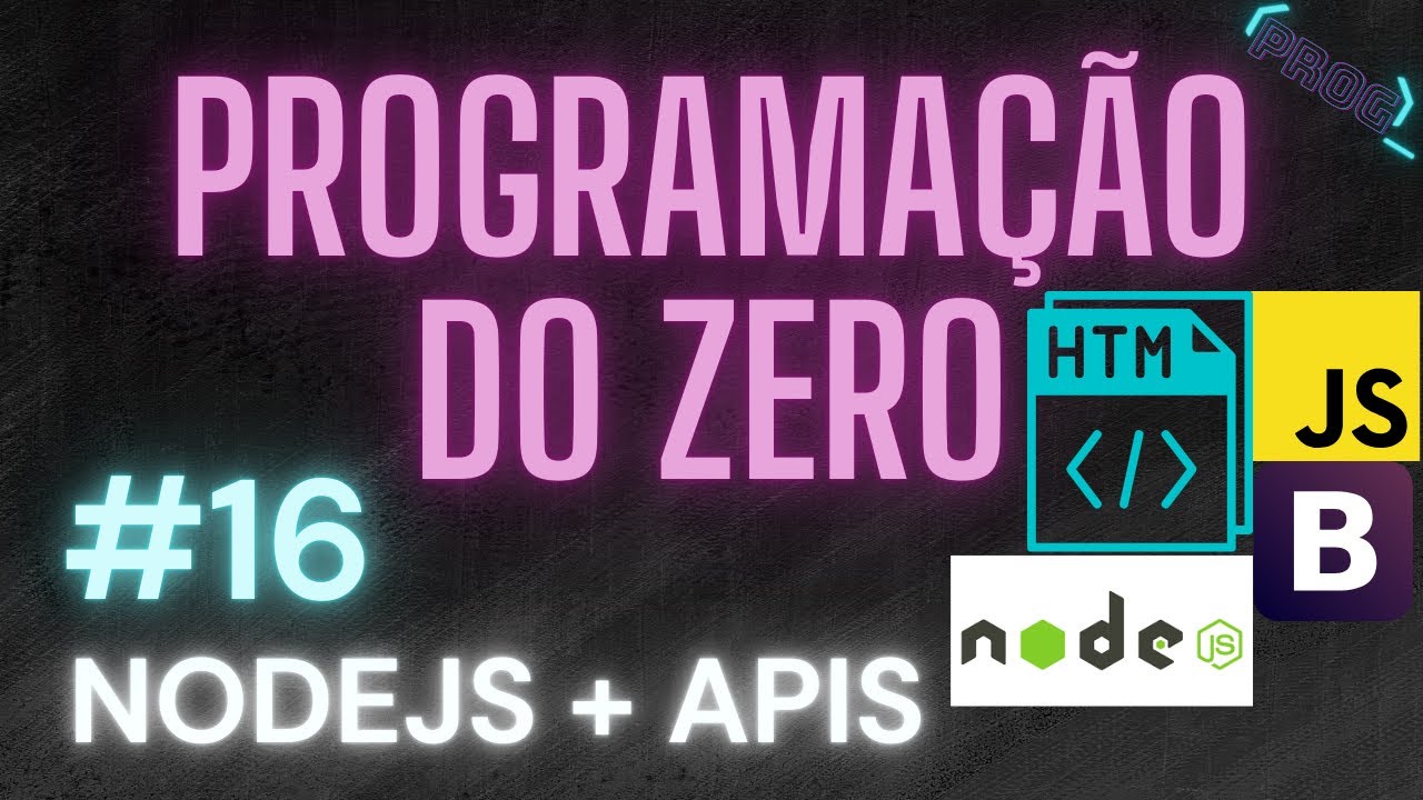 PROGRAMAÇÃO INICIANTE #16 Cadastro com API e Banco de Dados - YouTube