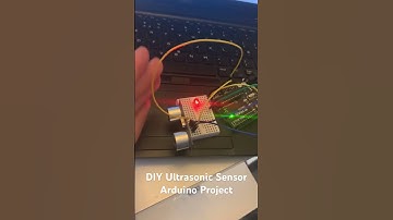 DIY Arduino Ultrasonic Sensor and LED Project #arduino #invention #diy