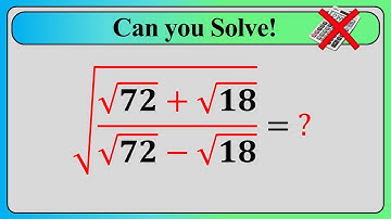 Nice Algebra Math Simplification | No Calculator!!!
