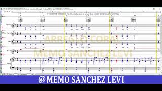 Video thumbnail of "A TI SEÑOR TE OFREZCO EL PAN (Ofertorio Eucarístico Arreglo Coral de MEMO SANCHEZ LEVI) PARTITURA"