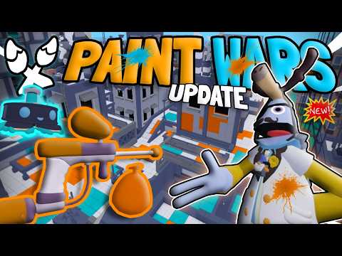 The New PAINT BATTLE Update Is SO FUN! 🫟🎨🖌️(New Gamemode + Gadgets)