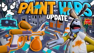 The New PAINT BATTLE Update Is SO FUN! 🫟🎨🖌️(New Gamemode + Gadgets)