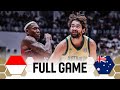 Indonesia v australia  full basketball game  fiba asia cup 2025 qualifiers