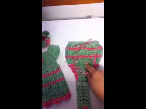 Traje de bebe tejido youtube