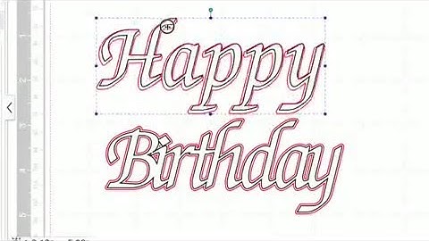 Thickening Fonts In ScanNCut Canvas