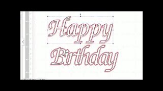 Thickening Fonts In ScanNCut Canvas screenshot 2