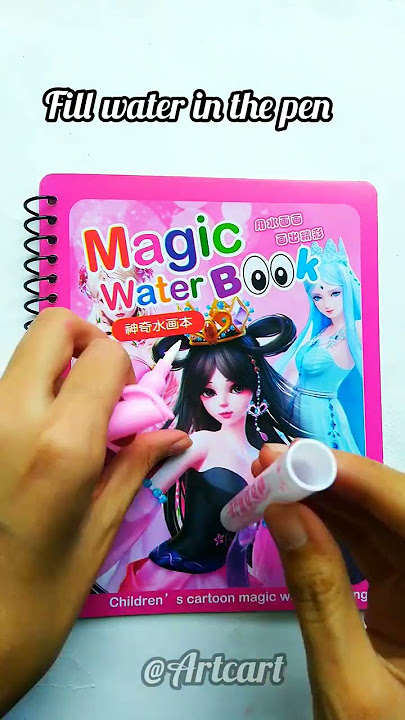Magic water book #shorts