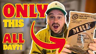 Can You Survive 24 Hours on a USA Army MRE?