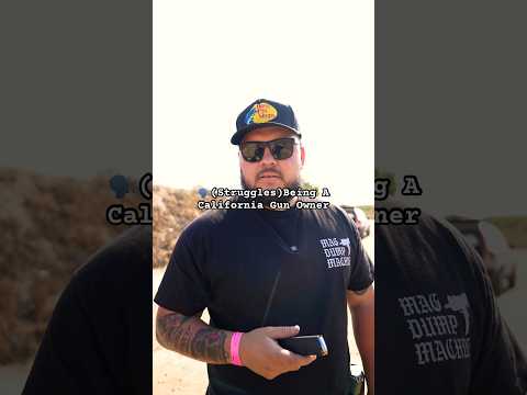 (ARRESTED) 👮‍♀️🚨Extended Glock Magazines in California #shorts