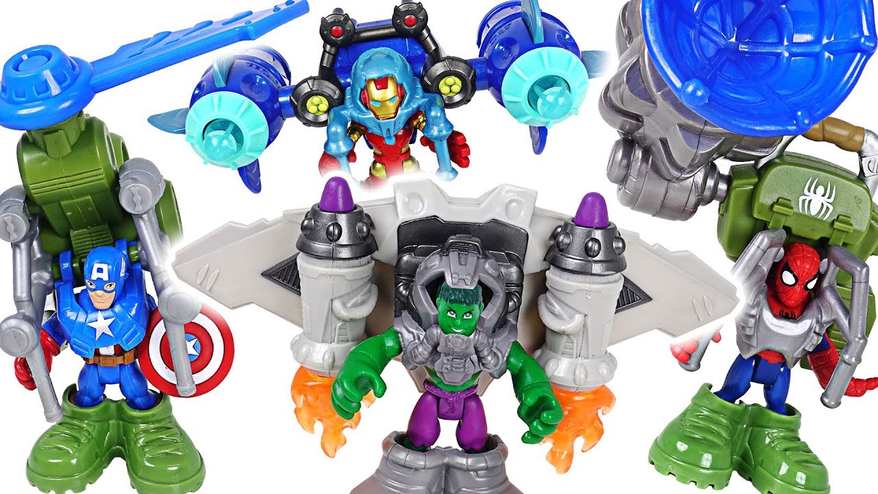 игрушка я не игрушка Frying dinosaur attack Super Wings! Marvel Avengers jetpack Hulk, Spider Man! Go! - DuDuPopTOY