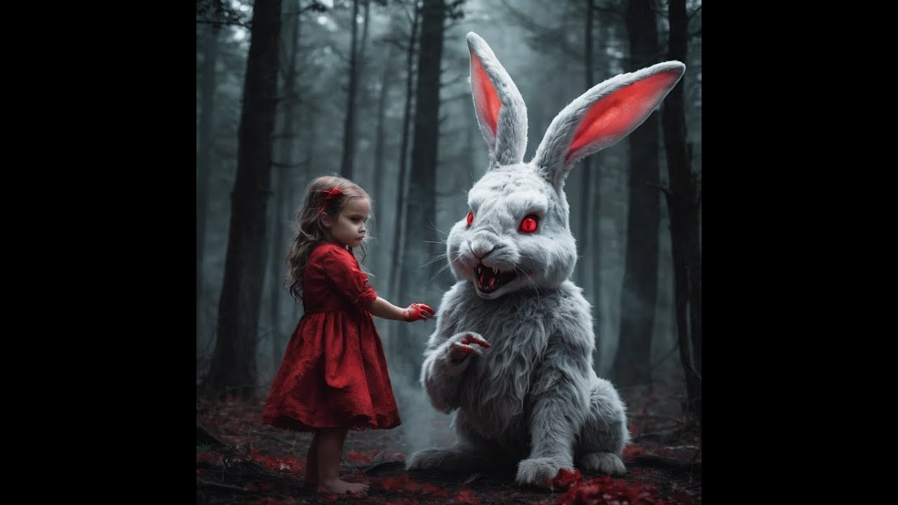 KILLER RABBIT FOREST. #horror, #warning, #scary, #ai #feed - YouTube