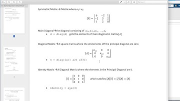 Basic Matrix Operations