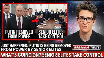 Just Happened: Putin Is Being Removed from Power by Senior Elites — What’s Going On?