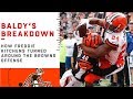 How Freddie Kitchens Turned Around the Browns Offense | NFL Film Review