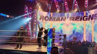 Roman Reigns Entrance Smackdown 10/08/21