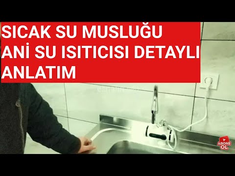 Video: Su ısıtıcısı musluğu nasıl seçilir. Elektrikli su ısıtıcı musluk: yorumlar