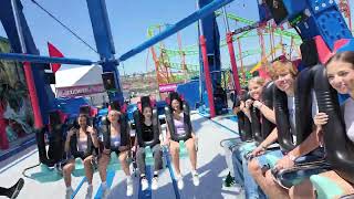 Raptor Coaster and Kraken giant swing - NEW for 2024 - San Diego Fair
New for 2024 at the San Diego County Fair - The Raptor Roller Coaster and The Kraken, a giant spinning swing. POVs onboard these epic new rides! Raptor Coaster and Kraken giant swing - NEW for 2024 - San Diego Fair