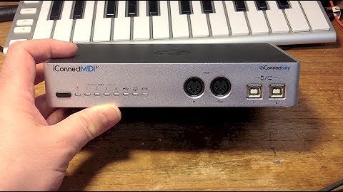 iConnectMIDI4+ Overview and Demonstration