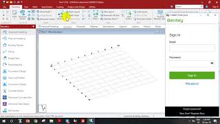 Part 6 STAAD Pro CONNECT Edition   Structure Modeling