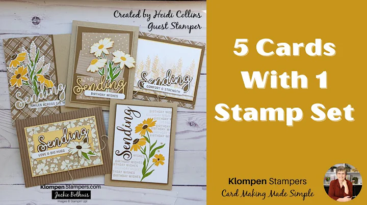 Want To See 5 Ways You Can Start Handmade Cards Fo...