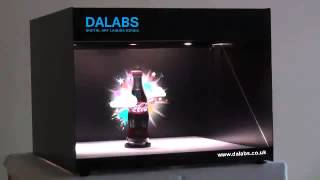 DALABS 3D CocaCola holographic display POP