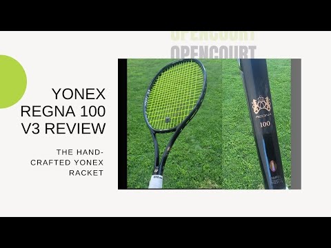YONEX REGNA 100 Grip:2 初代版 YONEX Regna 100 02RGN100 Soft Tennis Racquet, Black/Black