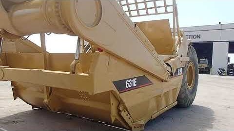 1990 Caterpillar 631E Series II conventional scraper at auction | bidding closes September 5, 2019
