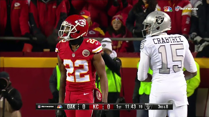 Oakland Raiders vs. Kansas City Chiefs 12/08/2016